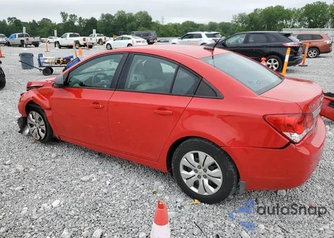 2014 Chevrolet Cruze Ls из США, поврежденный, VIN 1G1PA5SH4E7486928